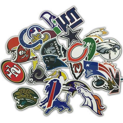 nfl label|football sticker website.